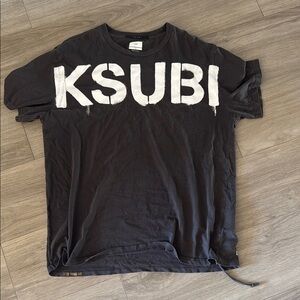 Ksubi Black T-Shirt for Men